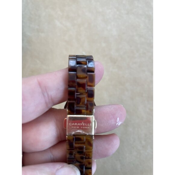 Caravelle by Bulova Women\'s Watch Champagne Face Tortoise Shell Box main image 9